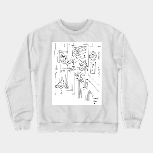 Happy Dog Owner Crewneck Sweatshirt by Le petit fennec